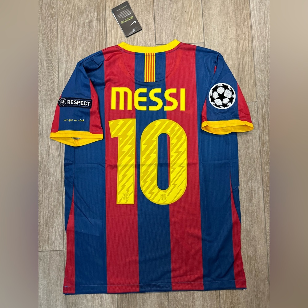Barcelona Messi 10 Retro Champions League Final 2011 - Picture 3 of 6